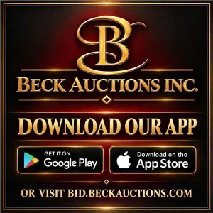Get the Beck Auctions Bidding App Today!