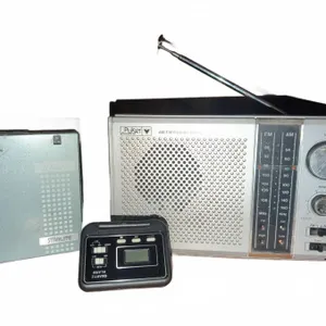 3: Pulsar AM/FM Radio, Starlite AM/FM Radio, Quartz Digital Alarm Clock