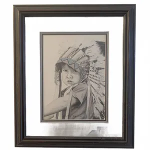 Bernie Brown "Little Big Chief" Limited Edition Print 24/395 Signed