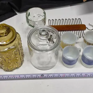 Assorted Glassware Lot etc.