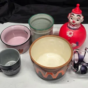 Assorted Glassware etc. Lot