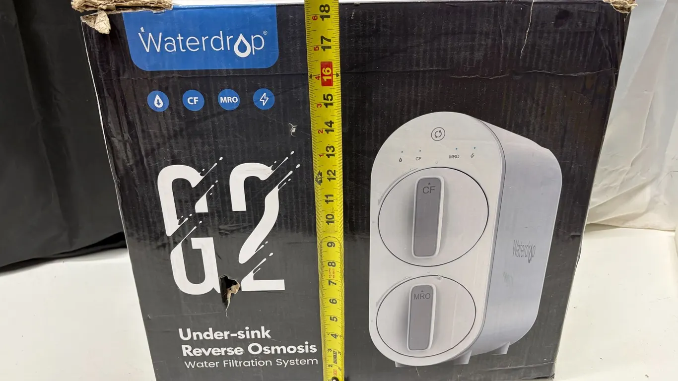 Waterdrop G2 / G2P600 Under-Sink Reverse Osmosis Water Filtration System. (Look Like New - Untested)