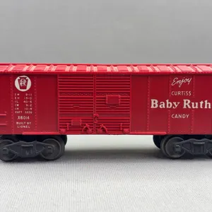 Baby Ruth Candy Rail Car, Lionel, 8”