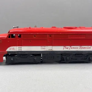 The Texas Special 211 Lionel Train Engine, 11”