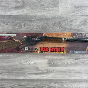 Daisy Red Ryder Model 1938 650 Shot Repeater BB Gun, Original Plastic Wrap, 36”