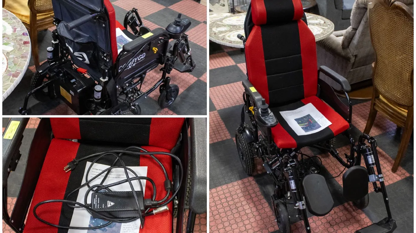 FEATURED UNPAID X9 ELECTRIC WHEELCHAIR