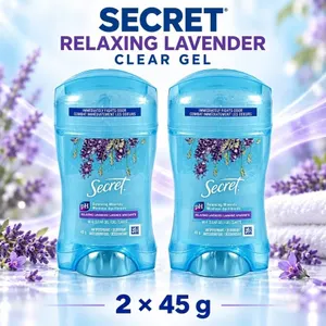 2 SECRET RELAXING LAVENDER CLEAR GEL 45G