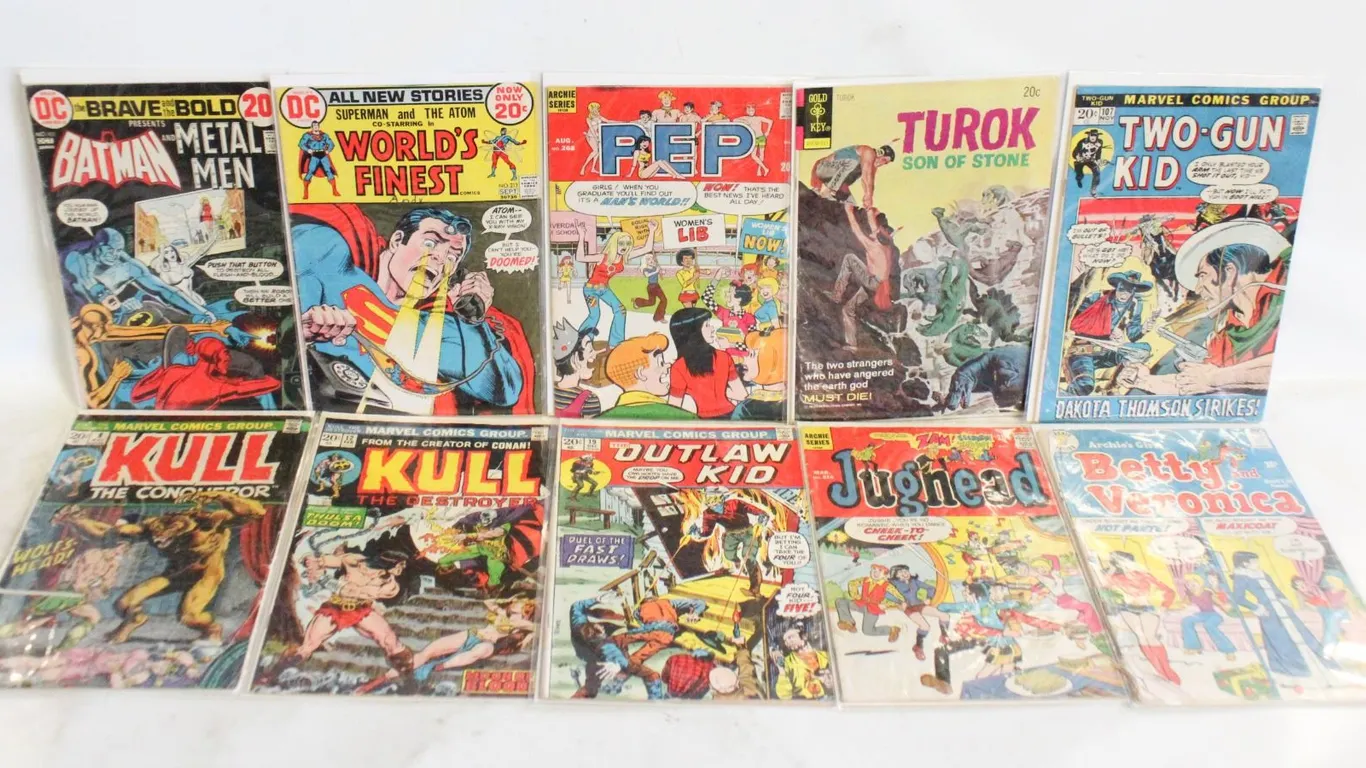 20 CENT COVER PRICE COMIC LOT