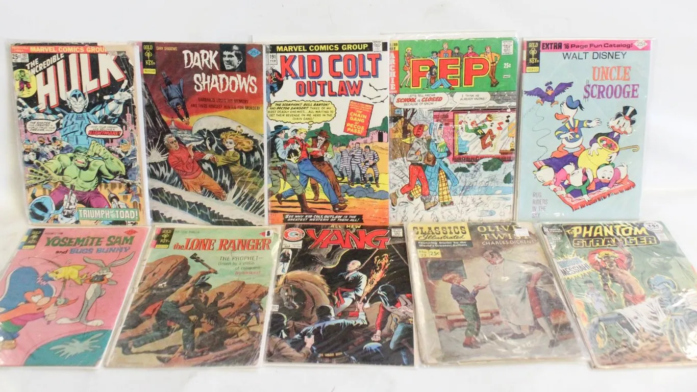 25 CENT COVER PRICE COMIC LOT