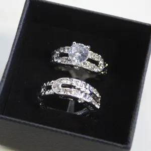 NEW 2PCS/SET RING SET SZ8