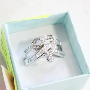 NEW HEART SHAPE GP RING SZ8