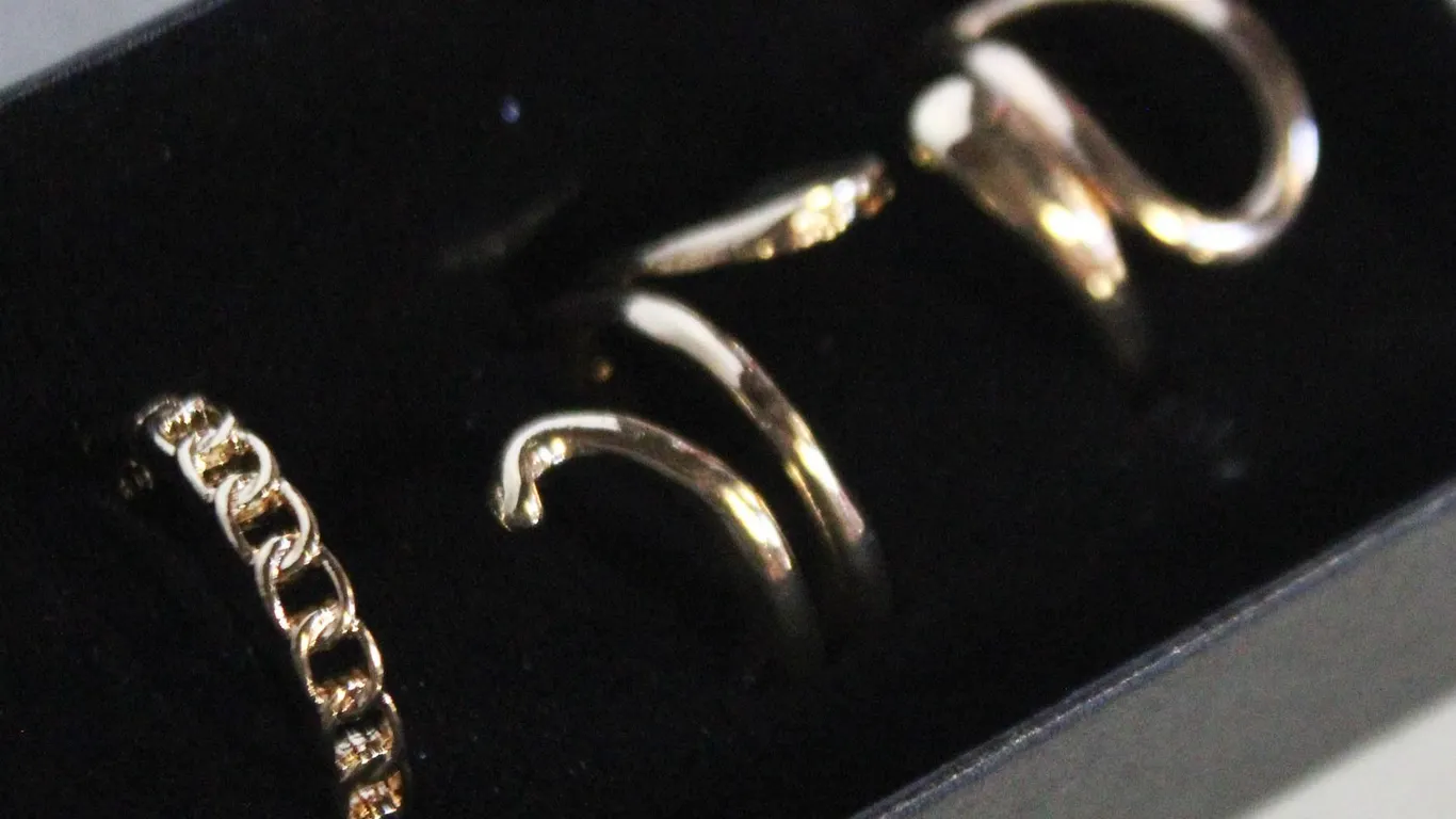 NEW 3PCS/SET RING SET SZ7