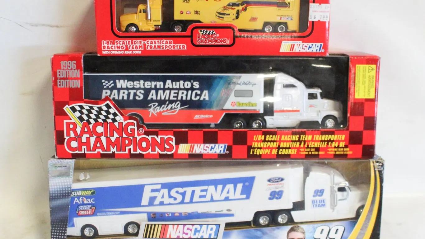 NASCAR DIE-CAST SEMI-TRUCKS