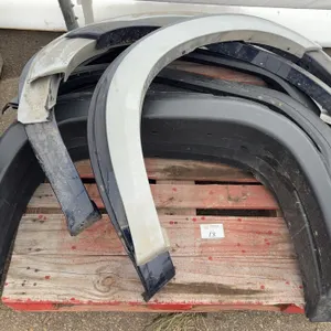 Pallet of Assorted Truck Fender Flares – Black, Blue & Silver