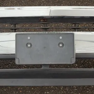 2010–2017 Ram 2500 Chrome Front Bumper with Grille Insert & Plate Bracket