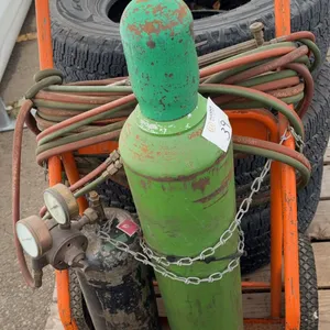 Oxy-Acetylene Torch Kit with Cart, 2 Tanks, Regulators, Hoses & Tips