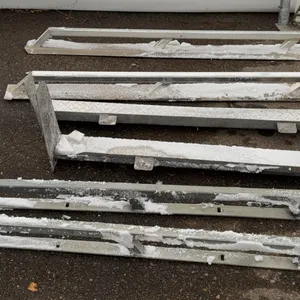 Aluminum & Galvanized Truck Rack Rails with 2013 Dodge Charger Complete Rear Exhaust