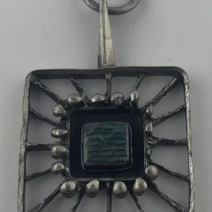 Lynggaard Design Pewter Brutalist Pendant