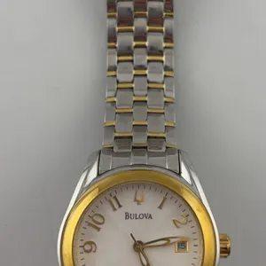Bulova Automatic 21 Jewels Two-Tone Wristwatch