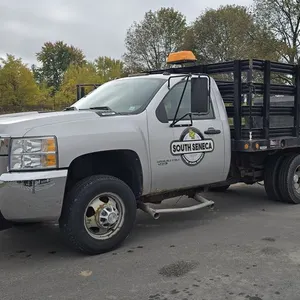 2010 Chevrolet Silverado 3500HD CC Stake Truck & Plow