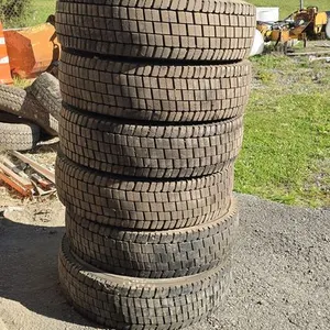 (6) Continental 225/70R19.5 Tires