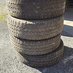 (4) Goodyear Wrangler LT275/70R Tires