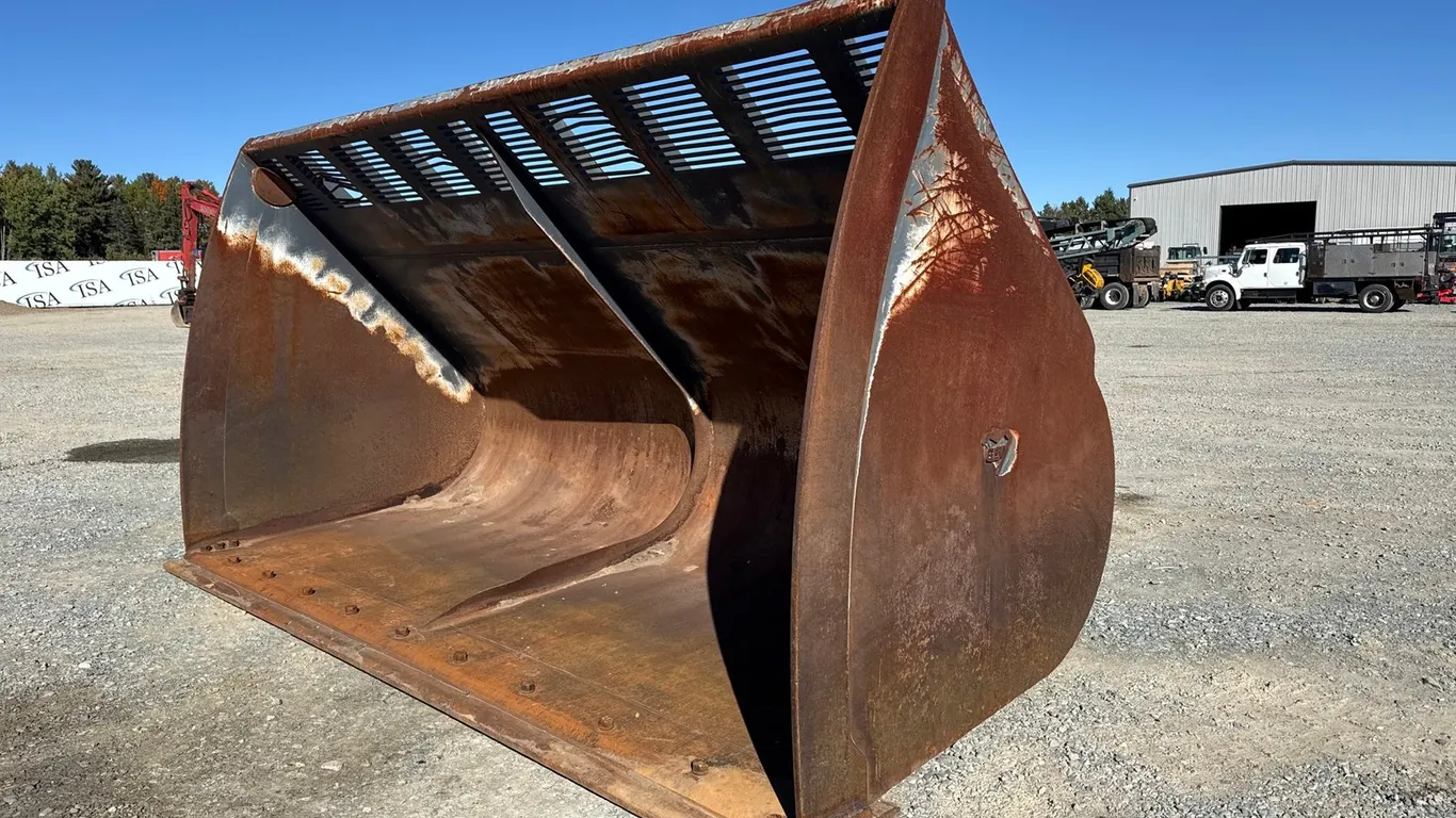 TRM Manufacturing 176" Loader Bucket, Fits 844K Loader