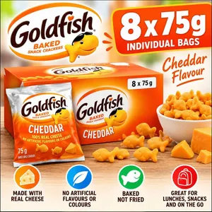 Pepperidge Farm Goldfish Cheddar 8x75g