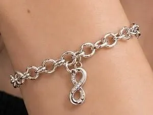 $200, silver(3.66g), diamond.necklace, retail value $200