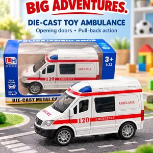 LH Die-Cast 1:32 Ambulance Model Car