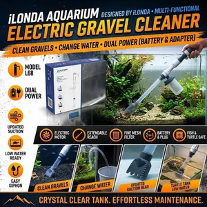 LONDA L68 Aquarium Electric Gravel Cleaner