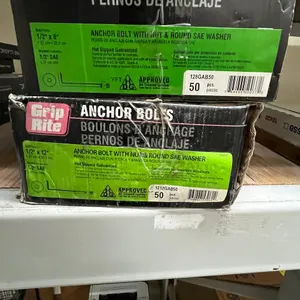 (2) Boxes of Griprite Anchor Bolts