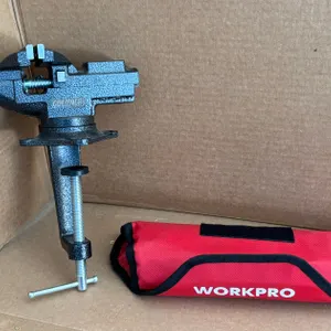 (9) Workpro Wrenches and Corners clamp on Mini-Vice