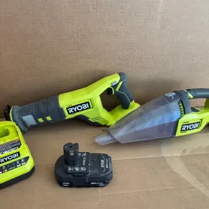 Ryobi Handheld VAC Reciprocating Saw, Battery and Charger