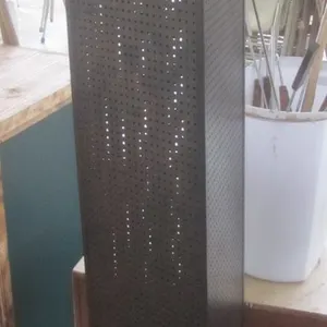 Metal Triangle Spinning Pegboard Display