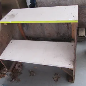 Wood 2-Tier Shelf