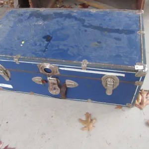 Antique Steamer Chest w/Contents