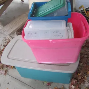 Lot Of Assorted Tubs/Storage Containers