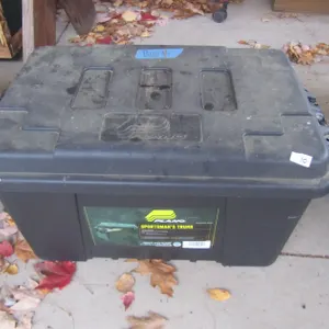Plano Sportsman's Trunk Full Of Assorted Books