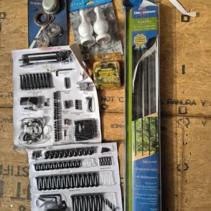 Deckorators Balusters, Post Caps & Assorted Hardware Installation Lot