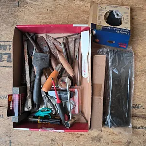 Assorted Hand Tools: Vintage Drywall/Trowel Tools, Sanding Kit, & More