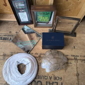 Picture Frames, Home Decor, Mirror Shelf & Misc Lot