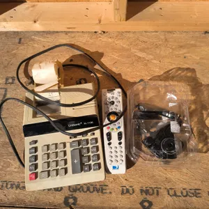 Unisonic XL-1136 Printing Calculator, Digital Camcorder & Remote