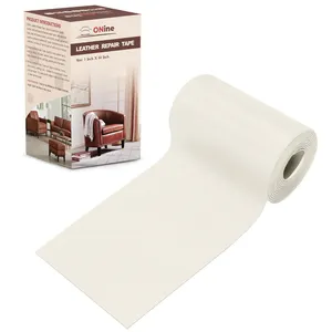 Leather Repair Patch,Leather Repair Tape, 3 x 60 inches Vinyl Repair Kit(White Khaki) New