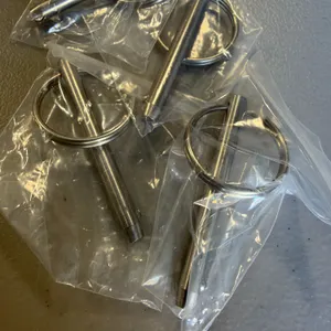 4 Pack Small Quick Release Pin, Diameter 3/16", Usable Length 0.95" New