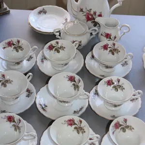 Rose China Tea Service