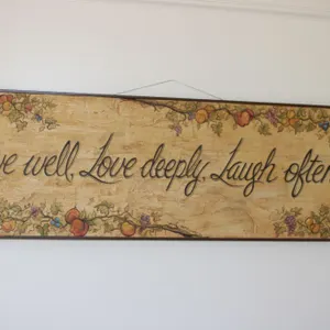 Live, Love, Laugh Sign