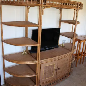 Rattan Entertainment Center