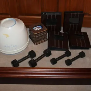 Dumbbells, Albums & Decor