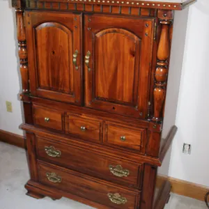 Highboy Wardrobe Cabinet